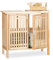 Relaxdays Pie Mueble Lavabo con Patas, Armario Pequeño, Madera Nogal, Almacenamiento Baño, 61,5 x 66 x 29 cm, Marrón Natural