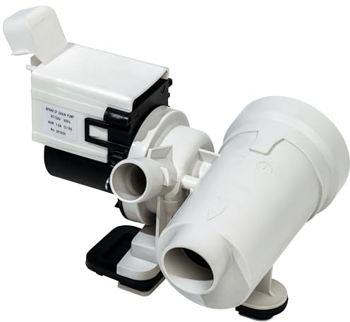 BlueStars WPW10730972 W10130913 Washer Drain Pump Assembly - For Whirlpool 9200 duet washer, Kenmore he2 plus, Maytag 2000 3000 4000 series wfw8400tw02 wfw9200sqa10 - Replaces 8540024 W10117829