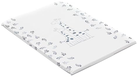 Fillikid Wickelauflage Eco Exclusiv/geeignet für schwedische Kommoden/weiche Thermovliesfüllung/Wickelmulde 50x70 cm/Wickelunterlage mit abwaschbarer Folienbezug - 50x70 cm