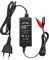 NASTIMA 12V 1200mA Caricabatteria Sigillato al Piombo (SLA), con Protezioni Multiple per Cortocircuito e Sovraccarico, per Auto, Moto, Veicoli Elettrici, ATV, Camper con Batteria al Piombo
