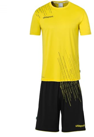 uhlsport Score 26 football calcio trikot-set camicia funzionale maglia t-shirt - Set di magliette da calcio - Set completo con maglietta e pantaloncini sportivi - uomo bambini e ragazzi