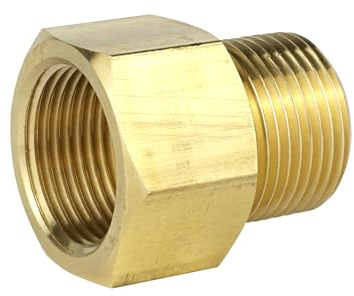 Adapter | für Hochdruckreiniger | bis 400 bar | M22x1,5 AG x G 3/8 IG | Schlauch Lanze Hochdruckpistole