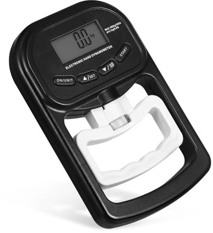 BCOATH Griffstärketester Digital Wiederaufladbar Handgriff-dynamometer Für Krafttraining Präzisionsmessgerät Für Sportler Und Rehabilitation