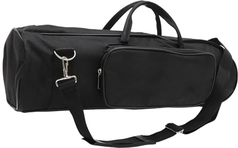 TOYANDONA Borsa per Tromba Spessa Oxford Tracolla Regolabile, Custodia Portatile Imbottita per Trasporto Strumenti Musicali, Accessorio Protettivo Compatto per Musicisti