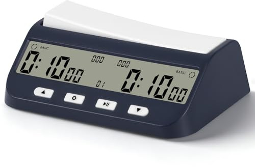 Digitale Schachuhr Timer für Schach und 2 Spieler Brettspiel