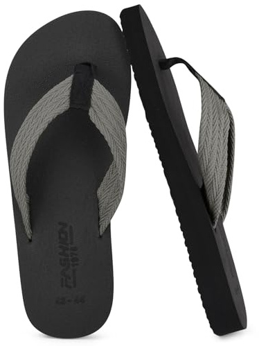 BSBUY Unisex Flip Flops herr Flatform strand flip-flop EVA-tofflor damer flickor yogamatta bekväm strand resa plattform sandaler halkbeständiga platta flip-flops med fotvalvstöd för dusch