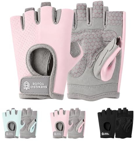 Hwtcjx Gants De Sport pour Enfants 9-13 Ans, Gants de Vélo sans Doigts pour Enfant, Antidérapant et Respirant, Protection pour Le Cyclisme, La Navigation De Plaisance, Escalade Scooter Randonnée