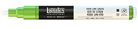 Liquitex Professional Fine Paint Marker, 8mm, Vivid Lime Green