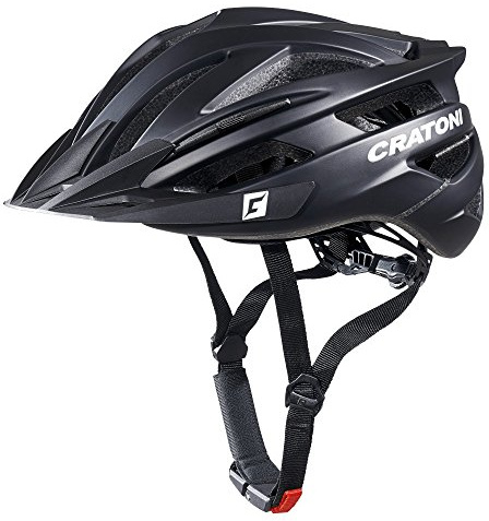 Cratoni Agravic Casque de vélo S-M Noir Mat