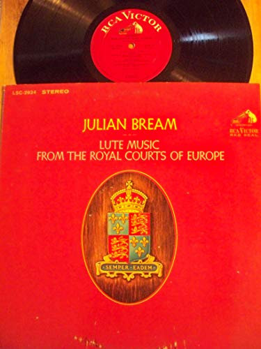 Julian Bream - Lute Music From The Royal Courts Of Europe - RCA Victor Red Seal - SB 6698