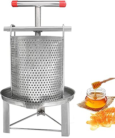 DWXN Cheese Miel Manuelle Presse Manuelle, appuie sur l'acier Inoxydable pour Presser Le jus de légumes/Fruits/écrous de Lait de Lait séparateur séparateur Honey avec