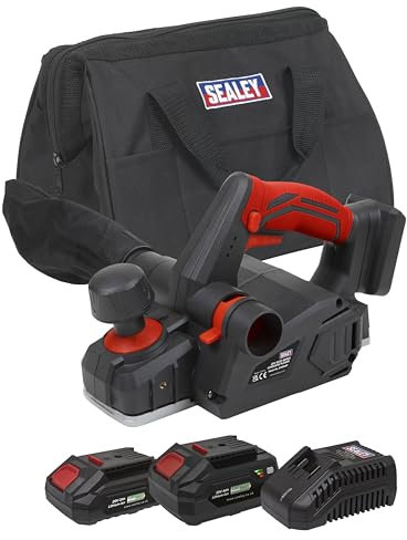 Sealey Cordless Planer Kit 20V SV20 Series - 2 Batteries - CP20VBSKIT
