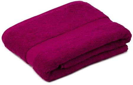 Gözze - New York Badetuch, Weich und saugfähig, 100% Baumwolle, 100 x 150 cm - Cyclam