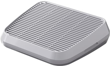 Arna-låda ramp – 800 g åtkomlig kattramp med anti-krypande design | Papperskorgar | Anti-krypande bricka med filter och dubbelt lager halkfritt för små husdjur