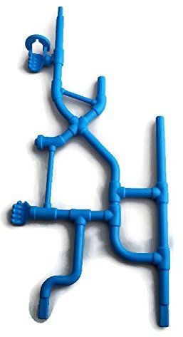 Mousetrap Game Replacement Part 13 - Blue Plumbing by Mousetrap