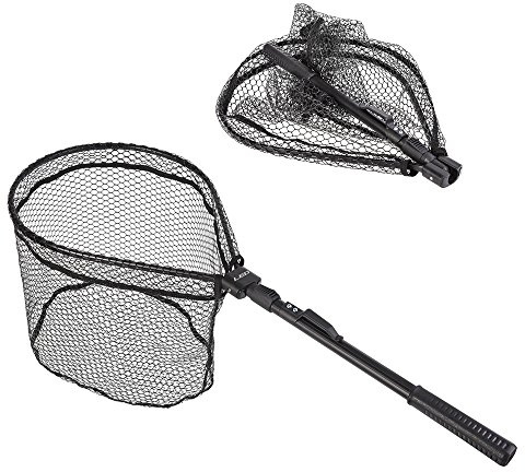 Lixada Fly Fishing Landing Net Wooden Handle Frame Catch (type4)