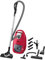 Rowenta RO7793EA Silence Force Allergy+ Home & Car, Bodenstaubsauger mit Beutel, rot/schwarz, 450 W, 4.5 liters, 64 Dezibel