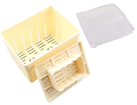 BAILIY Selbstgemachtes Tofu-Presse Tofu-Maschine Pressform Kit Käseformen Werkzeug Tofu Käse Formen Tuch