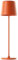 A.S. Création LED Tischleuchte inkl. Aufladekabel in Orange aus Metall und Kunststoff - Tischlampe Kabellos Warmweiß Dimmbar DD129463 - Verwendung im Innenbereich - 10cm (B) x 37cm (H)