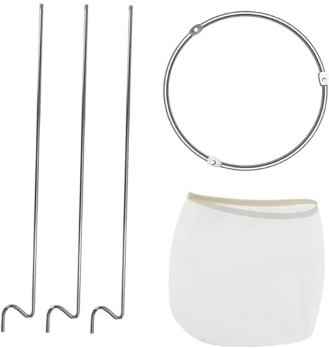 Ciieeo Strainer Bag Stand for Filter Jelly Bag for Jam Making Milk Tea Mesh Juice Reusable Pouch