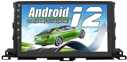 car GPS Car Radio for Toyota for Highlander 2014-2019,Android 10 Head Unit 1G for RAM 32GROM with WiFi GPS Navigation