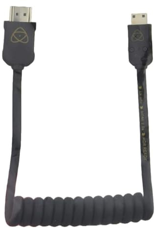 Atomos Atom Mini 4 K60 °C3 HDMI Cable 30 cm Cast Connector (60 cm – Black