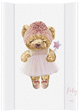 Ceba Baby Matelas à langer bébé pour berceau imperméable pour enfants et filles - 70 x 50 cm Poly