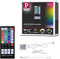 Paulmann 70526 MaxLED Controller RGBW inkl. IR-Remote DC 24V eckig max. 144W dimmbar 50x35mm Weiß Kunststoff