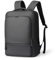 MARK RYDEN Business Rucksack Pendlerrucksack Herren PU Wasserabweisend 15,6 zoll PC mit USB-Ladeanschluss Multifunktional - Schwarz