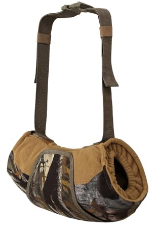 Manopla de calentamiento de la mano de la caza a mano - Cuchara térmica hecha a mano de lana con correa para el hombro | Muff de caza de camuflaje de invierno, bolsillo de mano a mano para acostarse