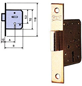 Mcm M55169 - Cerradura aface 1513/2-35