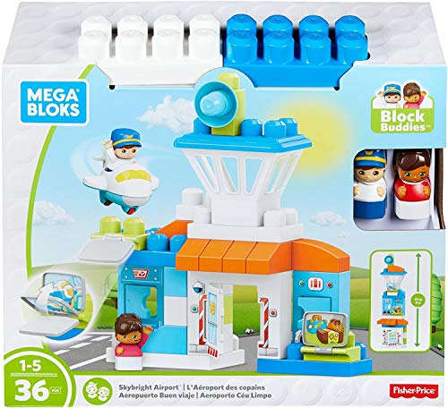 Mega Bloks DPJ56 Skybright Airport Playset
