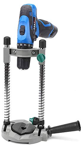 Einstellbarer Winkel Mobiler Bohrständer verstellbar 0~45°, Ständerbohrmaschine Holzbearbeitung Schreinerwerkzeug für Bohrmaschine