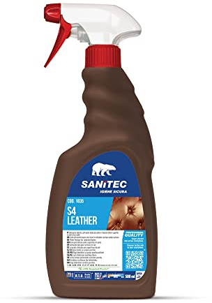 SANITEC igiene sicura Sanitec Pelle, Detergente Specifico, Spray 500 ml