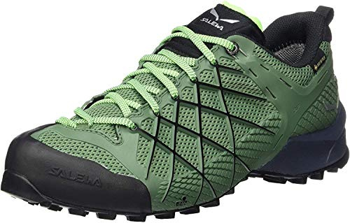 Salewa Wildfire Gore-Tex Chaussures d'Approche Hommes, Vert, 9