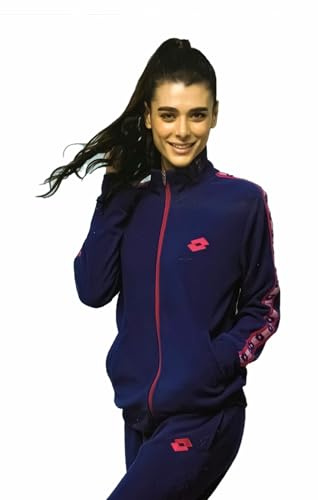 Lotto Tuta Donna in Pile con Zip Intera, Sherpa, Casa, Invernale 3019 Disponibile Anche Solo Giacca (6061 Blu, M)