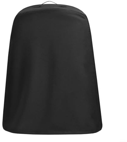 UTTASU Cubierta para horno al aire libre 210D 420D tela Oxford impermeable protección contra el polvo cubierta negra tamaño grande 89 x 69 x 115 cm para jardín patio barbacoa (210D: 89 x 69 x 115 cm)
