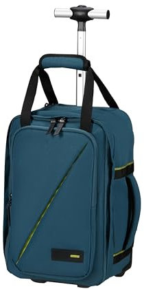 American Tourister Take2Cabin - Ryanair Handgepäcktasche unter dem Sitz, 40 x 25 x 20 cm, 20 L, Blau (Harbor Blue)