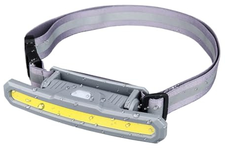 Generico Luce da Corsa,180 Lampada Rotante con Fascia Vita | Ultra Luminosa Luce per Corsa Notturna - per Sicurezza Outdoor Campeggio Escursionismo Ciclismo Equitazione Arrampicata