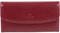 Windrose Schmucktasche Merino/rot - Hochwertige Handarbeit - Breite 20 cm - Lederoptik