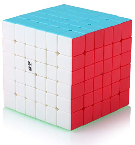 Speed Cube 6 x 6 6 x 6 x 6 cm Stickerless Magic Puzzle Würfel für magische Geschwindigkeit Kinder und Erwachsene (ohne Aufkleber)