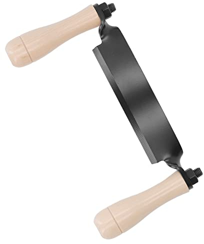 Holzbearbeitungs Entrindungs Handwerkzeug , gebogener Zugmesser Holzgriff , stark , 20 , 3 cm , zum Entfernen von Rinde