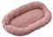 Reducteur de lit Bebe,cocoonababy, pour berceau bébé Cocoon, Cocon, Oreiller Amovible, Portable,Respirant Baby Nest, transat, tour de lit, chambre, evolutif mousseline coton CuteCraft (Sephia Rose)