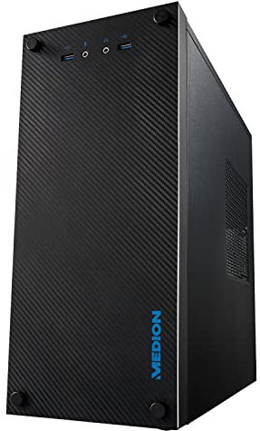 MEDION P87007 Multimedia Desktop PC (Intel Core i5-14400F, 16GB DDR4 RAM, 1TB SSD, Geforce RTX 4060, WLAN, Win 11 Home)