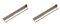 Gisoanudt 2X Truelle à Plâtre Truelle Triangulaire ŒIl de 10 mm 600 mm de Long Acier Inoxydable AdhéSif/Construction D'Outils pour Carreaux de Mortier
