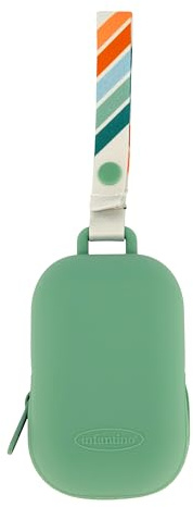 Infantino PaciPod Premium Silicone Pacifier Holder, Easy to Clean
