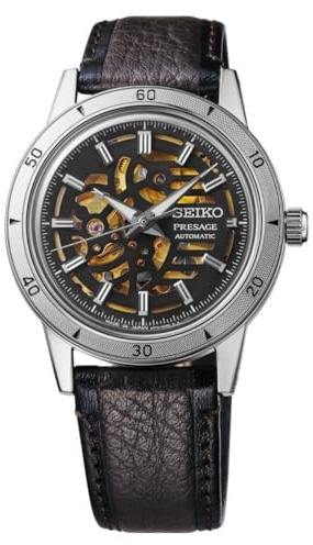 Presage Style60's Skeleton 4R72 Negro