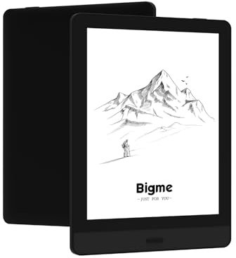 Bigme E-Ink Tablet Lector de libros de 6 pulgadas con pantalla de papel electrónico HD e iluminación LED frontal