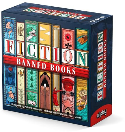 Allplay Fiction Banned Books, Cooperative Word Deduction, 2-10 Players