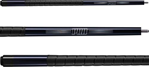 Viper by GLD Products Revolution Sure Grip Pro 58 2-Piece Billiard/Pool Cue, Metallic Black, 20 Ounce (50-0703-20)